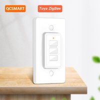 Tuya Smart Life ZigBee US Mini Scene Switch Remote 3 Gang 9 Control Mode with Base Home Assistant Google Alexa DIY Automation