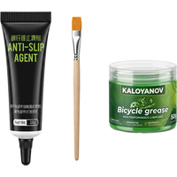 AliExpress NONE Bike Carbon Paste Anti Slip Agent for Seat Post Stem Handlebar with Brush + Cycling Grease Lubricant for Hub Headset Bearing