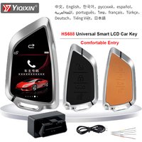 Smart LCD Key For BMW Audi Hyundai Benz Honda Toyota Nissan Lexus Porsche Mazda Universal Modified Screen Key Comfortable Entry