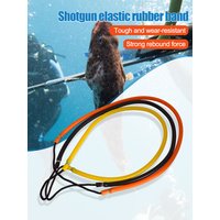 Speargun Pole 5x10MM Speargun Rubber Bands Resistant Speargun Pole Spear Sling for Harpoon Spearfishing Diving