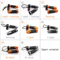 AliExpress NONE Electric Bicycle Twist Throttle Ebike Tricycle Speed Scooter Throttles 12V/24V/36V/48V/60V/72V E Bike Parts