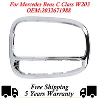Center Shifter Trim Cover Bezel Shift Gear Cover Panel Trim Frame Bezel for Mercedes Benz C Class W203 C200 C230 2032671988