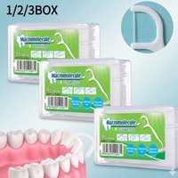 50/100/150Pcs Arch-shaped Disposable Dental Floss Portable Boxed Toothpick Deep Cleaning Dental Floss For Proper Oral Care