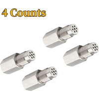 4PCS Sensor Spacer Adapter Check Engine Light CEL mini catalyst O2 Sensor Spacer Adapter M18X1.5