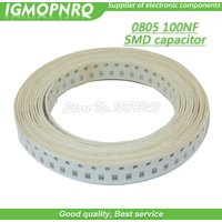 100pcs 100nF 0805-100nf X7R Error 10% 50V 0805 0.1UF 104 SMD Thick Film Chip Multilayer Ceramic Capacitor 0805-100nf