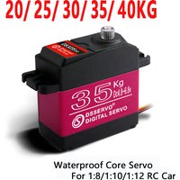 1X Waterproof Servo 20Kg 25Kg 30Kg 35Kg 40Kg High Speed servo Metal Gear Digital Servo RC Baja Servo For 1/8 1/10 Scale RC Cars image 4