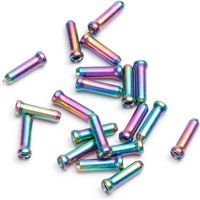20pcs Bike Wire End Caps Aluminum Alloy Color Brake Shifter Inner Cable Tips Replacement Cycling Equipment Accessories