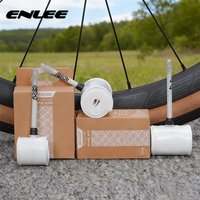 ENLEE Bike Tire Inner Tube TPU F/V Road Mountain Bike TPU Inner Tube Presta Valve 45mm 65mm 85mm Bicycle Inner Tire Bike Parts