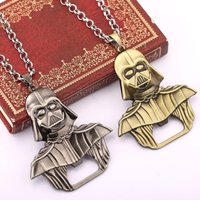 STAR WARS Darth Vader Bottle Opener Necklace - An European and American Trendy Element Accessory as a Birthday Gift 2026