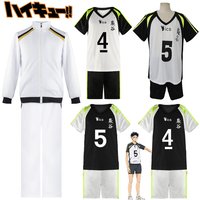 Anime Haikyuu Cosplay No.5 Akaashi Keiji No.4 Bokuto Koutarou Volleybal Uniform Fukurodani Academie Volleybal Team Sportswear