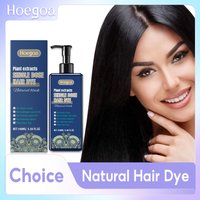Black Hair Shampoo 5 Mins Fast Become Black Hair Dye Reduce Scalp Stimulate Nourish Roots Remove White Hair Natural Hair Care