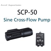 jebao new SCP-50 ECP-50 WIFI wave pump circulation pump 12W 1500-5000L / H coral tank mini aquarium surfing pump for 8MM glass