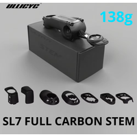 AliExpress ULLICYC ULLICY For SL7 Full Carbon Stem Bicycle Ultralight 140g Bike Stem Aero Integrated Internal Wiring Hidden Cockpit 70mm-130mm