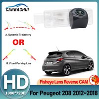 HD 1080*720 Fisheye Lens Rear View Camera For Peugeot 208 2012 2013 2014 2015 2016 2017 2018 Car Reverse Parking Accessories image 4