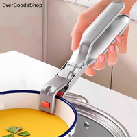 New 1pc Anti-scalding Clip Hot Bowl Holder Dish Clamp Pot Pan Gripper Clip Air Fryer Dish Plate Retriever Tongs Kitchen Supplies