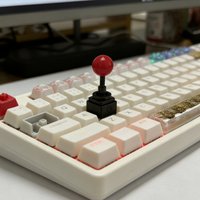 NEW Artisan Keycaps Game Rocker Control for Mechanical Keyboard Cute Personality Retro Rocker Gaming Key Cap Accessories