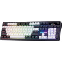 Redragon K762 Wireless Gasket Gaming Keyboard,104 Keys Mechanical Keyboard, Easy-Control 1.14’’ TFT Info Display