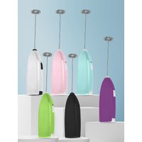 Electric Milk Frother Handheld Foam Maker Drink Mixer Whisk Portable Egg Beater Bubble Maker Battery Operated Kitchen tools