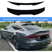 For 2019-2025 Audi A7 S7 C8 Spoiler Car Trunk Roof Spoiler Fixed Wing Car Body Kit Modification Rear Top Tail Wing Spoiler
