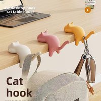 Multipurpose Office Hooks – Stylish Desk Organizer for Keys, Cables & Decor, Space-Saving Edge Hangers for Home & Workspace