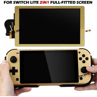 NEW 7 COLORS 2IN1 Full-Fitted For Switch Lite LCD Display + Touch Screen Full Fitted Assembly Screen Replacement for Switch Lite