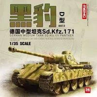 MENG Plastic Building Scale Model Kit TS-038 Medium Tank Sd. Kfz.171 Panther Ausf. D 1/35 Scale