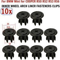 10x Inner Wheel Arch Liner Fastener Clips For BMW Mini Cooper R R50 R52 R53 R56 Car Rivets Fender Bumper Retainer Accessary