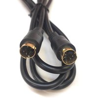 4pin S-video Extension Cable Male to Male Mini Din Cord for Home Theater DSS receivers VCRs DVRs PVRs DVD Players Connectors