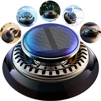 Solar Car Perfume Fragrance Long Lasting Rotating Car Aromatherapy Car Aromatherapy Ornament Deodorizing Car Interior Parts
