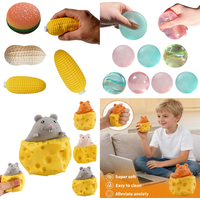 Mix Style Squeeze Anti-stress Fidget Toys Stress Ball Sensory Toy Funny Soft Squishy Decompression Office Stress Relief Toy Gift