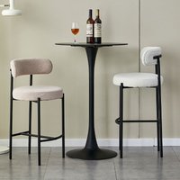 MOMO Home Bar Stools Stainless Steel Bar Milk Tea Store High Chair French Cream Style Designer Bar Chair Bar Stools Wholesale