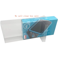 Display Clear Box for NEW 2DS LL JP Version Storage Box Protection Box Transparent Display Collection Box
