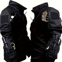 Men's Outdoor Tactical Frog Suit - Moisture Absorbing and Breathable Sports Top Hiking Training and Hunting Sportswear Han Wild