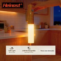 1/2PCS LED Night Light Motion Sensor Lamp ABS Wood Grain Wall Lights Rechargeable Magnetic for Bedroom Bedside Stairs Hallway