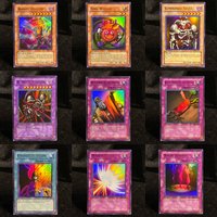 Proxy 9Pcs YUGIOH Metal Raiders(MRD) 1ST Cards Summoned Skull Mirror Force Change Heart Solemn Judgment 2002 Vintage Collectible