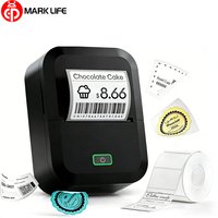 Marklife X2 Portable Thermal Printer Wireless Bluetooth Multifunctional Printer For Office Tag Adhesive Sticker Labeling Machine