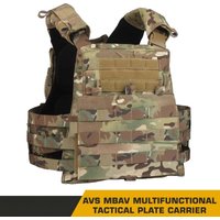 AVS MBAV Multi Functional Tactical Vest Adaptive Modular Plate Carrier Quick Release Comfortable MOLLE Hunting Airsoft Equipment