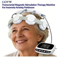 GOVW RTMS Non-Invasive Neuro Feedback Device Brain Health Equipment for PTSD Schizophrenia Anxiety Depression for Home Use
