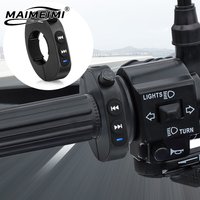 Smart Wireless Remote Control Bluetooth-compatible Steering Wheel Media Controller Button for Motorcycle Bike Handlebar
