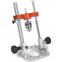UK SpeTool Heavy-Duty Aluminium Base Portable Drill Guide – 0.05mm Precision, Precision and Adjustable 0–60° Multi-Angle Drilling, image 3