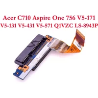 HDD Hard Drive Board Connector with HDD Cable for Acer Chromebook C710 Aspire One 756 V5-171 V5-571 Q1VZC LS-8943P