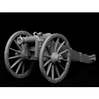 1/24 Resin unpainted model kit, military theme, early 18th century Swedish army three-pounder unassembled and unpainted GK