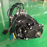 120VDC Max Power 40KW Rated 20KW Brushless DC Motor for High-Speed E-Bikes Electric Boats Racing Motorcycle ATV