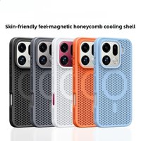 Fashion Honeycomb Magnetic Phone Case for OPPO Find X9 Pro X9 Wireless Charging Protect Anti-drop Shockproof Bumper Cover Funda