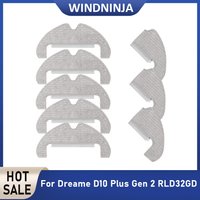For Dreame D10 Plus Gen 2 RLD32GD Robot Vacuum Accessories Consumables Mop Cloth Replacement Spare Parts