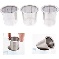Stainless Steel Tea Infuser Silver Mesh Kitchen Accessories Safe Density Tea Strainer Herb Tea Tools Accessories tea strainer