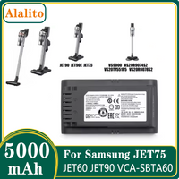 Dust collector battery For Samsung jet 60 VCA-SBTA60 VS15T7032P4 battery JET 70 VCA-SBT90E/EB & JET75 JET90E VS9000 VCA-SBT90