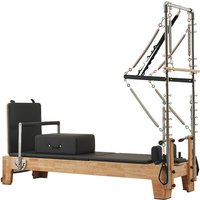 Pilates 2-in-1 3-in-1 Elevated Bidirectional Sliding Core Bed Pilates Equipment Gym Yoga Exercise Core Bed