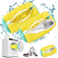 Wash Bag Padded Net Laundry Shoes Protector Fluffy fibers Polyester Washing Shoes Machine Friendly Laundry Bag Drying Bags 60526