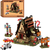 1125PCS/set CLassic TV Shows Gravityed Fall House Building Block Toy for Kids Fan Gifts Farm Architecture Model Bricks City View